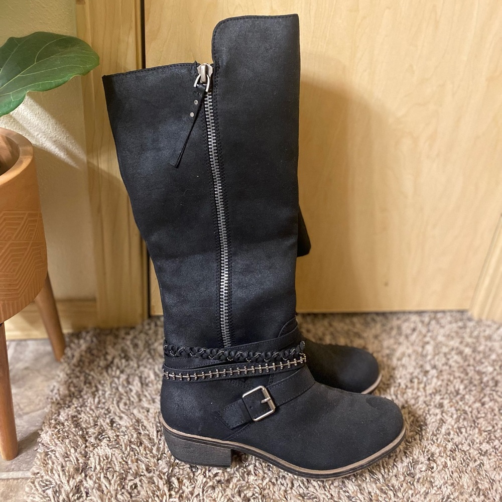 Just fab size 7 black boots